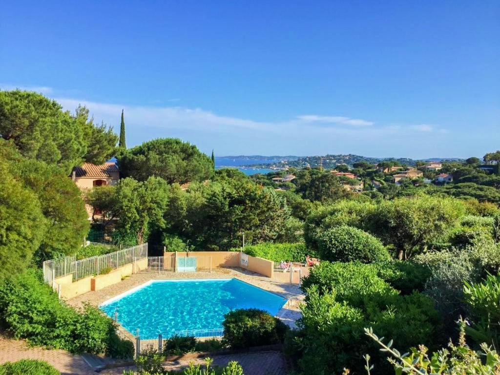 Studio Bord De Mer Terrasse Vue Mer Piscine Appartement Sainte-Maxime Buitenkant foto
